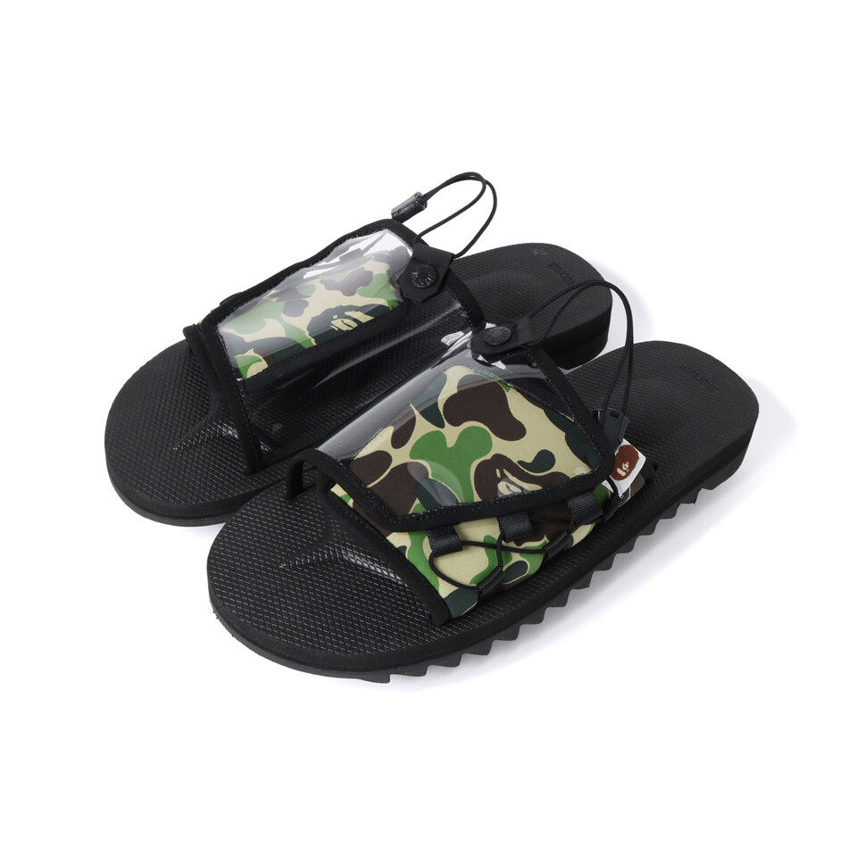 bape flip flops shark